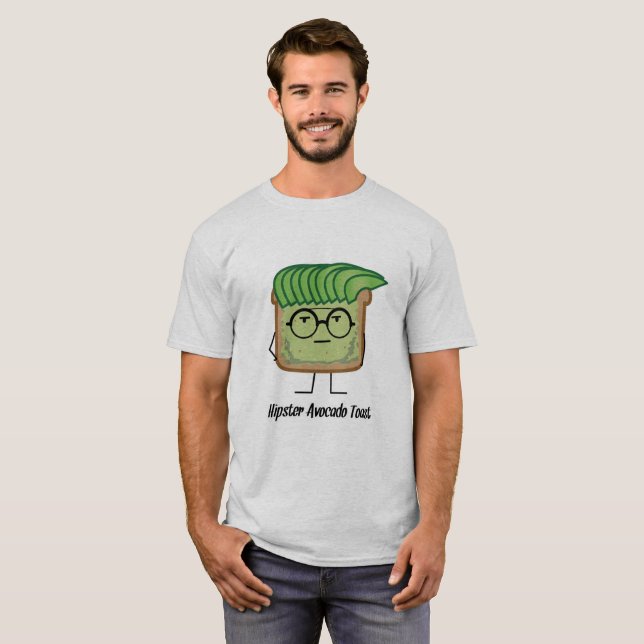 Camiseta Cabelo do lubrificador dos vidros do hipster do (Frente Completa)