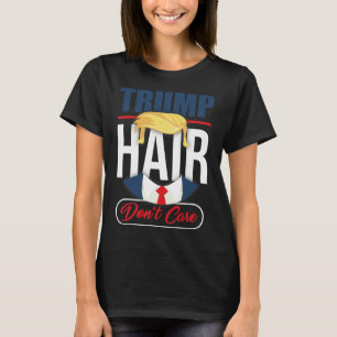 Camiseta Cabelo do Trump Não Liga - Vote Donald Trump 2020