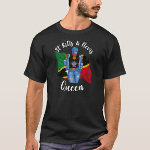 Camiseta Cabelo Dreadlocks Rainha das Mulheres de São Crist