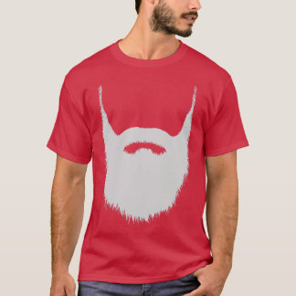Camiseta Cabelo facial hipster com barba engraçada