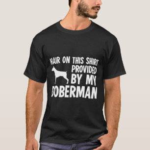 Camiseta Cabelo Fornecido Pelo Meu Doberman