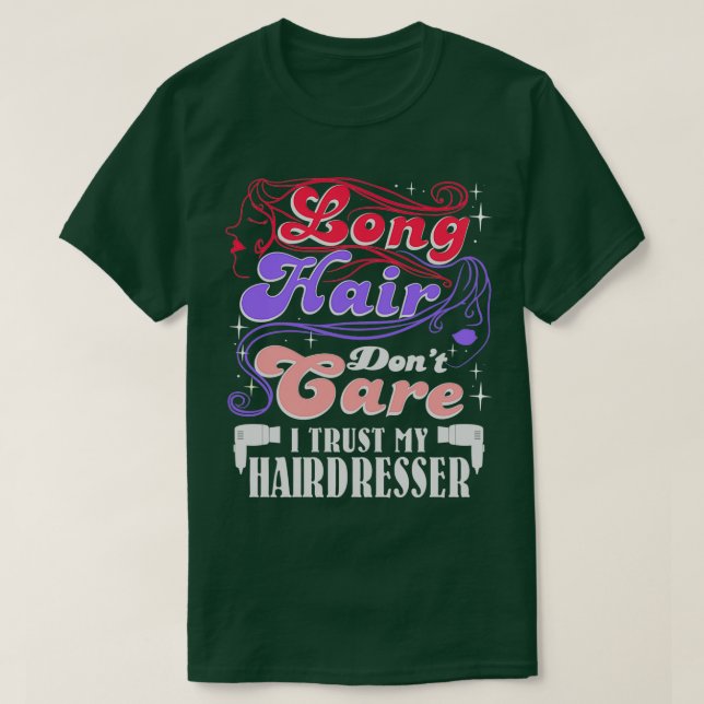 Camiseta Cabelo longo (Frente do Design)
