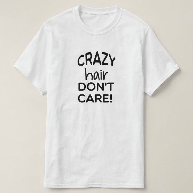 Camiseta Cabelo Louco (Frente do Design)