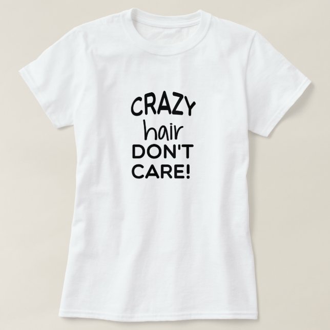 Camiseta Cabelo Louco (Frente do Design)