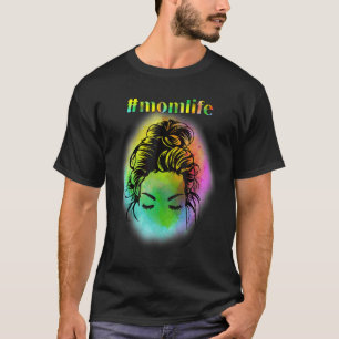 Camiseta Cabelo Malvado Mãe Mãe Vida Mola D