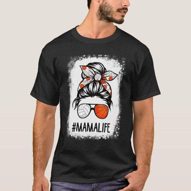 Camiseta Cabelo Mãozinho de Basebol de Vôlei Sangrado (Frente)