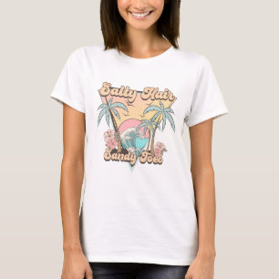 Camiseta Cabelo Salgado Dedos do Pé Sareados Vibe Retro de