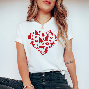 Camiseta Cabelo Vermelho do Pão Gato de Gatos