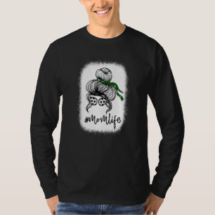 Camiseta Cabelo Vestido de freio sangrado