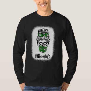 Camiseta Cabelo Vestido de freio sangrado