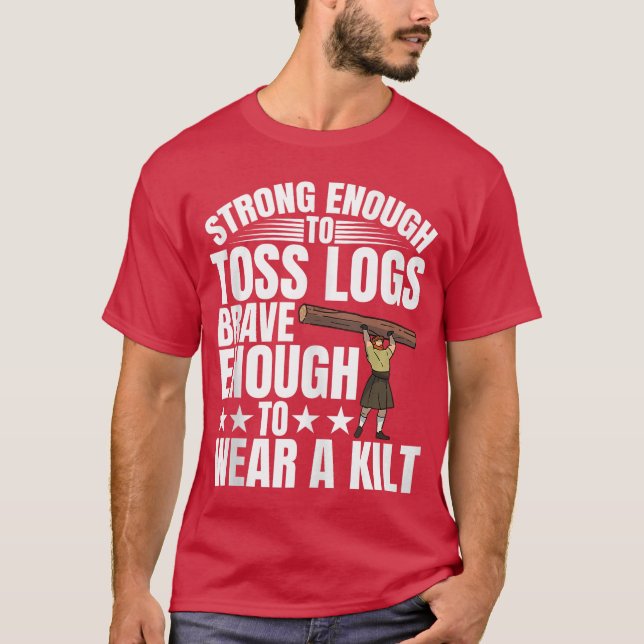 Camiseta Cabeross For Highland Gamesankop retro (Frente)