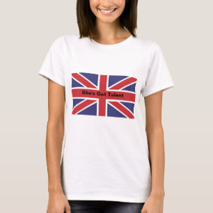 Camiseta cabida do talento da bandeira de Union