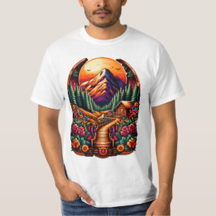 Camiseta Cabina de montanha