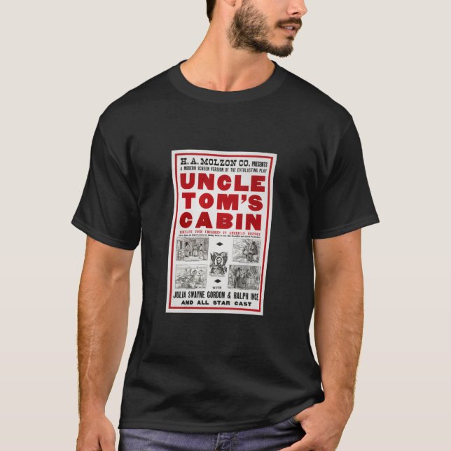 Camiseta Cabina de Tio Tom - Posto de Promoção da Adaptação (Frente)