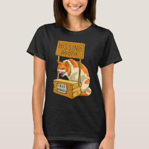 Camiseta Cabine de Miado de Gato Miados Gratuitos Gatinho M