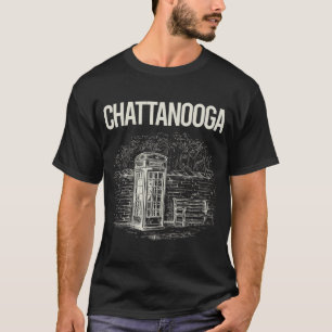 Camiseta Cabine de Telefone Antiga Chattanooga