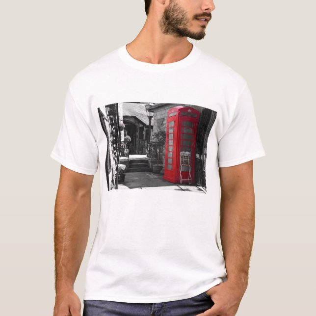 Camiseta Cabine de telefone inglesa (Frente)