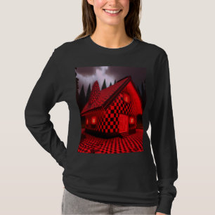 Camiseta Cabine de Xadrez e Bolinhas
