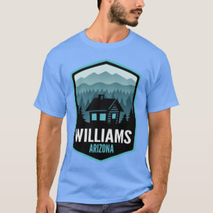 Camiseta Cabine na Cidade Montanhosa de Williams Arizona
