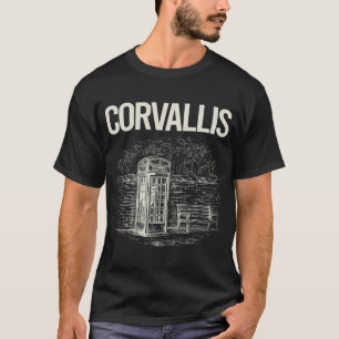 Camiseta Cabine Telefônica Antiga Corvallis