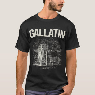 Camiseta Cabine Telefônica Antiga Gallatin