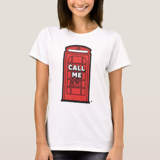Camiseta Cabine Telefônica Vermelha Londres Me Ligue Arte V