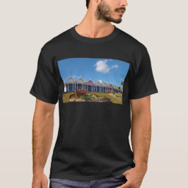 Camiseta Cabines de Praia Tradicionais Britânicas