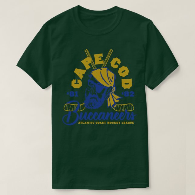 Camiseta Cabo Cod Buccaneers (Frente do Design)