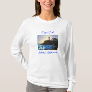 Camiseta Cabo Cod Mass Nobska Farol Hoodie