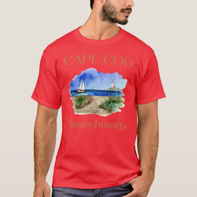 Camiseta Cabo Cod Massachusetts 1 (Frente)