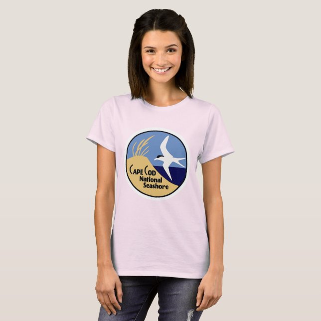 Camiseta Cabo Cod National Seashore (Frente Completa)