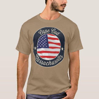 Camiseta Cabo Cod - Patriótico Massachusetts Souvenir T-Shi