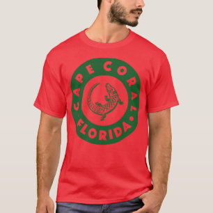 Camiseta Cabo Coral Florida Circle Green