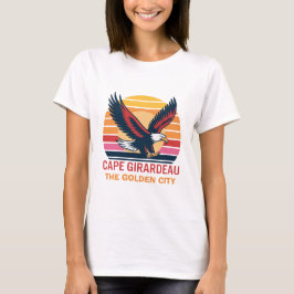Camiseta Cabo Girardeau". A imagem é um logo para Cabo Gira