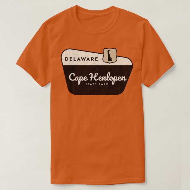 Camiseta Cabo Henlopen State Park Delaware - Sinal de Boas- (Frente do Design)