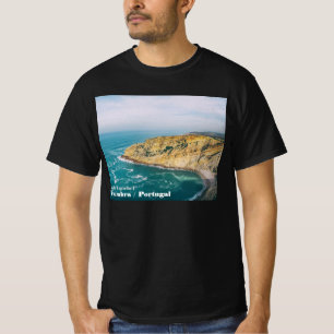 Camiseta Cabo na paisagem do oceano Atlântico