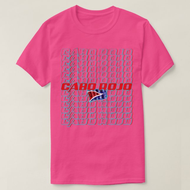 Camiseta Cabo Rojo Cascade texto 2 (Frente do Design)