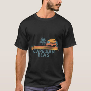 Camiseta Cabo San Blas Flórida Férias de Verão Vintage 70's