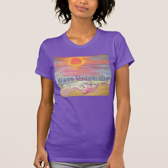 Camiseta Cabo San Blas Sunset Beach Waves (Frente)