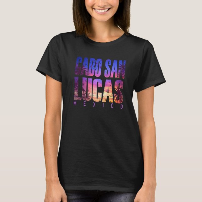 Camiseta Cabo San Lucas Beach Summer Vacation Matching Fami (Frente)