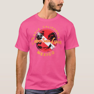 Camiseta Cabo San Lucas mergulhando na divisa do México