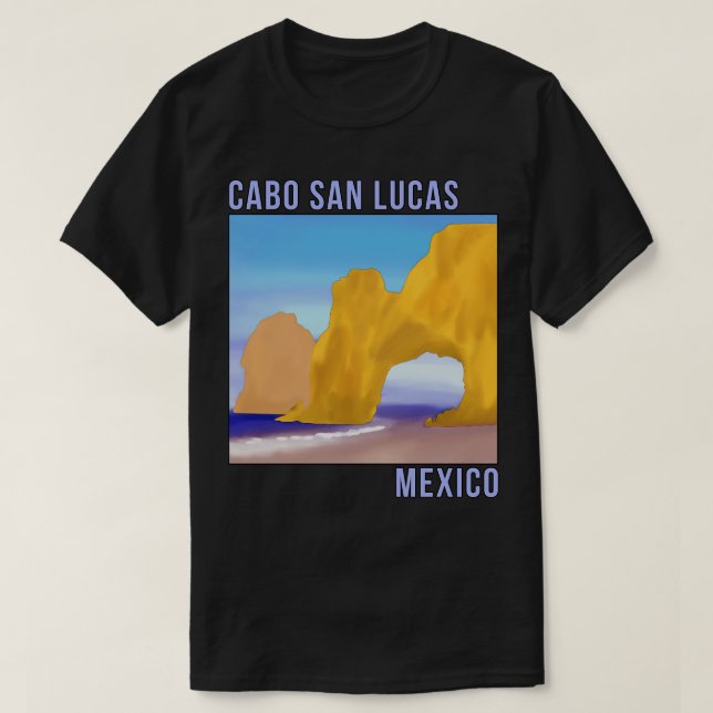 Camiseta Cabo San Lucas México (Frente do Design)