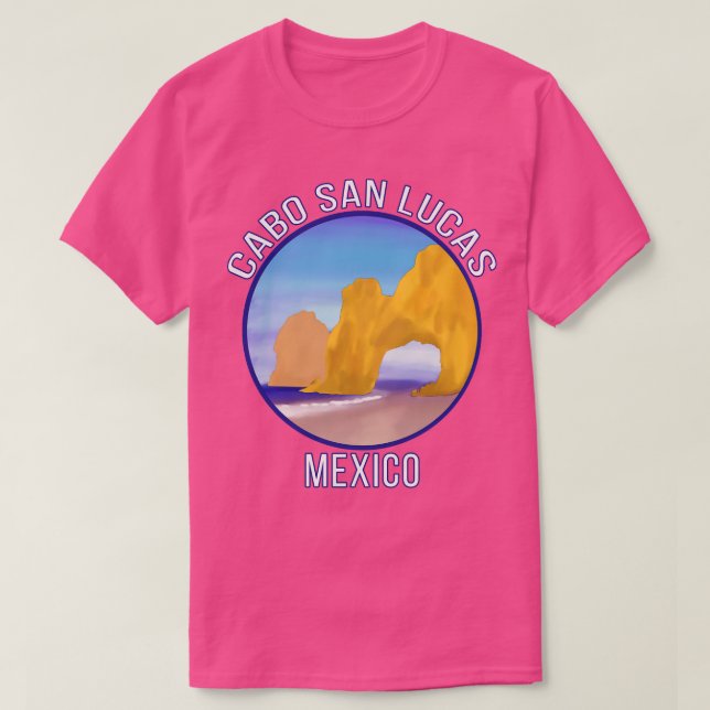 Camiseta Cabo San Lucas México 1 (Frente do Design)