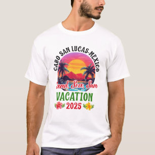 Camiseta Cabo San Lucas México 2025 Férias da Família