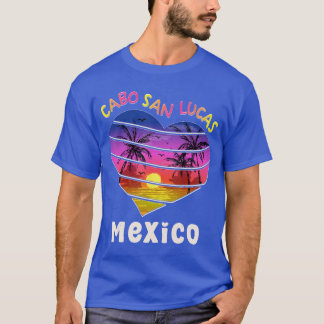Camiseta Cabo San Lucas Mexico Beach Surf Hearls Famil