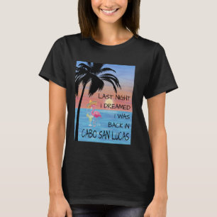 Camiseta Cabo San Lucas Mexico Dream Flamingo Adventure Mem