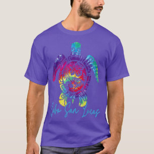 Camiseta Cabo San Lucas Tie Dye Sea Turtle Matando Família