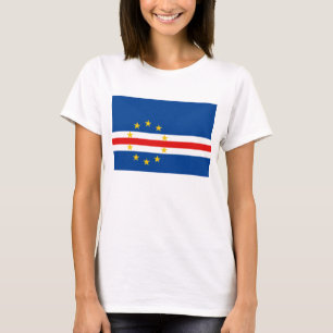 Camiseta Cabo Verde Flag x Map T Shirt