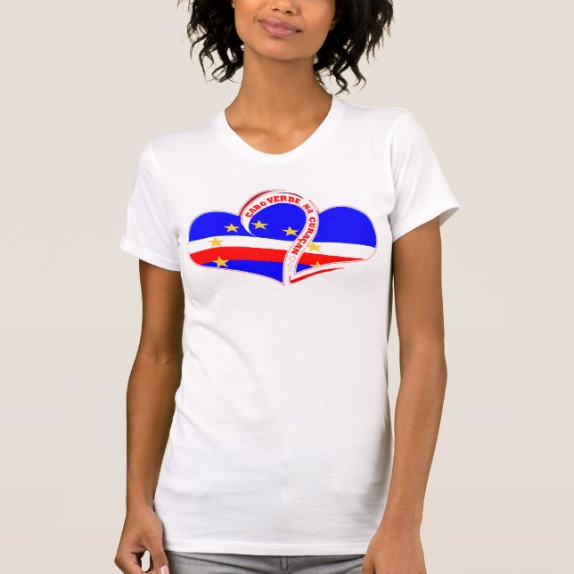 Camiseta Cabo Verde Na Curaçan (Frente)