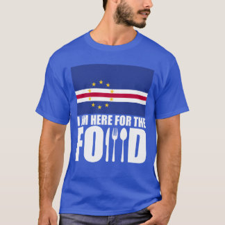 Camiseta Cabo Verde souvenir comida viagem engraçado